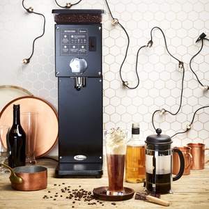 Moulin à café silencieux avec pince-sac n°43N